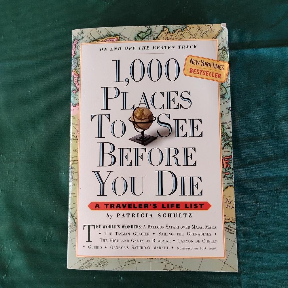 1,000 Places to See Before You Die Book
